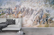 3D Mountain Grassland Snow Self-adhesive Removeable Wallpaper Wall Mural1 3806 - Furniture4Design