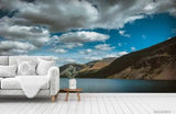 3D Mountain Sea Cloud Sky Self-adhesive Removeable Wallpaper Wall Mural1 3778 - Furniture4Design