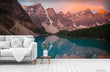 3D Mountain Sea Snow Cloud Sky Self-adhesive Removeable Wallpaper Wall Mural1 - Furniture4Design