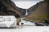 3D Mountain Sea Stone Spindrift Self-adhesive Removeable Wallpaper Wall Mural1 - Furniture4Design