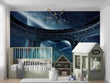 3D Observation Room The Earth Self-adhesive Removeable Wallpaper Wall Mural1 924 - Furniture4Design