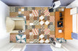 3D Petal Tiles G3165 Floor WallPaper Murals Wall Print Decal AJ Coco 2024 - Furniture4Design