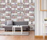 3D Pink Petal Tiles 26430NA Wallpaper Wall Murals Removable Wallpaper Fay - Furniture4Design