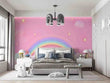 3D Rainbow Star Cloud Floral Self-adhesive Removeable Wallpaper Wall Mural1 46 - Furniture4Design