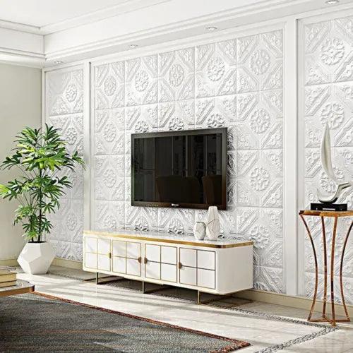 3D Soft Foam Wall Sticker Adhesive Waterproof Foam Panel Wallpapers 35*35cm - Furniture4Design