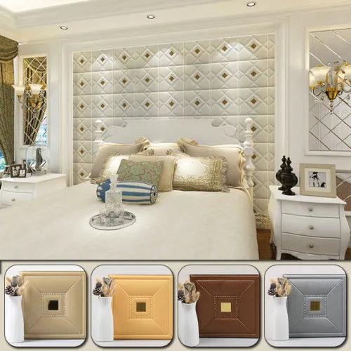 3D Tile Brick Wall Sticker Self-adhesive Waterproof Foam Panel Wallpaper Decor - Furniture4Design