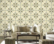 3D Tile Petals ZHUA12011 Wallpaper Wall Murals Removable Self-adhesive Amy - Furniture4Design