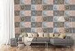 3D Tile Petals ZHUA12069 Wallpaper Wall Murals Removable Self-adhesive Amy - Furniture4Design