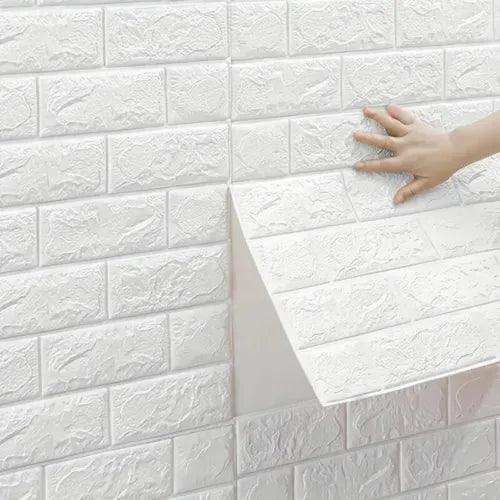 3D wall tile adhesive sticker (10pcs) - Furniture4Design