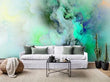 3D Watercolour Float Colours elf-adhesive Removeable Wallpaper Wall Mural1 1298 - Furniture4Design