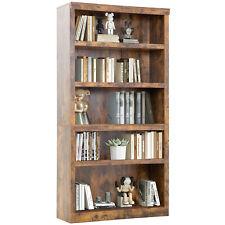 5-Tier Bookshelf Wood Bookshelf for Organized and Easy Access Storage, Study - Furniture4Design