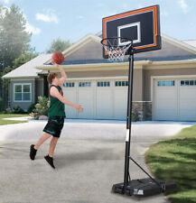 7-10FT Portable Adjustable Basketball Hoop Outdoor Indoor for Kids Youth Adults - Furniture4Design