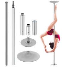 7.2-9 ft Height Portable Dance Pole Fitness Dancing Stripper Exercise Spinning - Furniture4Design