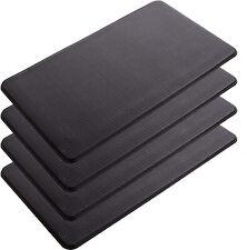 Anti Fatigue Comfort Flooring Standing Mat Kitchen Commercial Grade Pads, Black - Furniture4Design