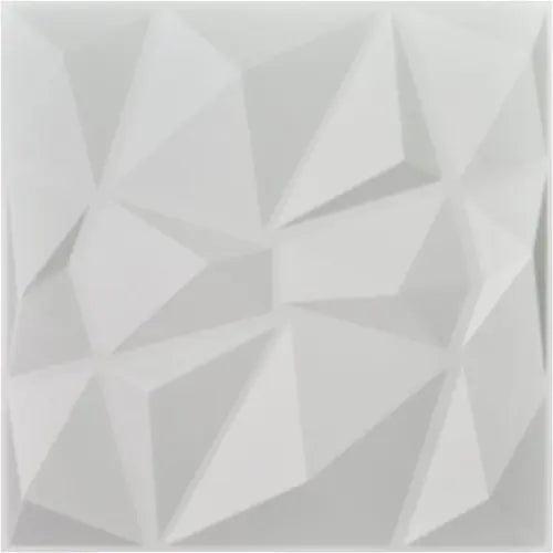 Art3D Decorative 3D Wall Panels Diamond Design Pack of 12 Tiles 32 Sq Ft (Plant - Furniture4Design