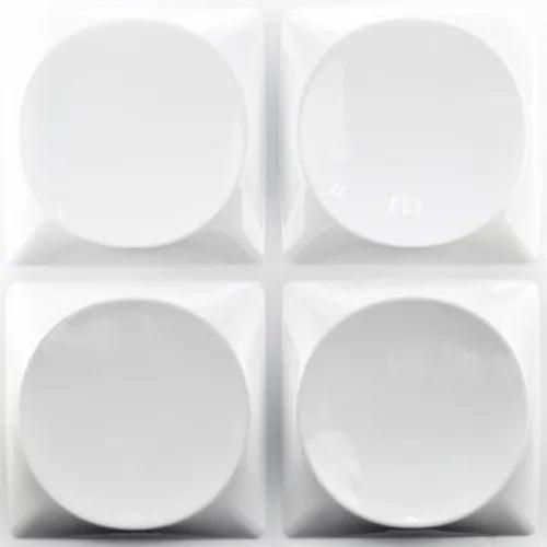 Art3d White 3D Wall Tiles(12 tiles per box) - Furniture4Design