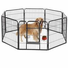 BestPet 40'' 8 Panel Heavy Duty Pet Playpen Dog Exercise Pen Cat Fence - Furniture4Design