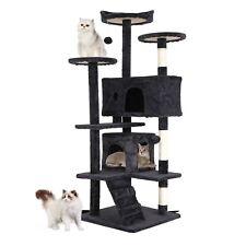 BestPet 54in Cat Tree Tower with Cat Scratching Posts Stand House Cat Condo - Furniture4Design