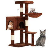 BestPet Cat Tree 36 inch Tall Cat Tower for Indoor Cats with Cat Scratching Post - Furniture4Design