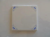 Blue and White Oxen Tiles Delft Style Kitchen Bath shower (30) - Furniture4Design