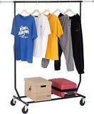 Clothing Rack Heavy Duty Clothes Garment Rack for Hanging Clothes with Wheels - Furniture4Design