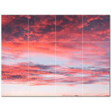 Clouds Ceramic Tile Wall Mural PT500372. 48" W x 36" H (12) 12x12 tiles - Furniture4Design