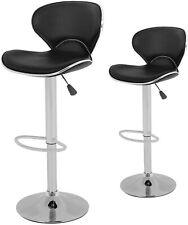 Counter Height Bar Stools Set of 2 Barstools Adjustable Swivel Dinning Chair - Furniture4Design