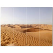 Desert Ceramic Tile Wall Mural PT500486. 32" W x 24" H (12) 8x8 tiles - Furniture4Design