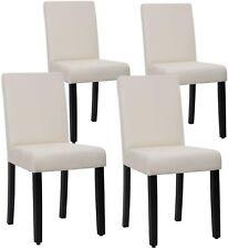 Dining Chairs Set of 4 Elegant Design Modern Fabric Upholstered Dining Chairs - Furniture4Design