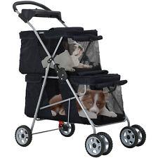 Dog Stroller Cat Stroller Pet Carriers Bag Jogger Stroller for Small Medium Dogs - Furniture4Design