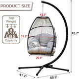 Egg Chair Hammock Swing for Indoor/Outdoor Relaxation - Furniture4Design