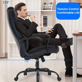 Elegant and Sturdy Big and Tall Office Chair with 500lbs Weight Capacity - Furniture4Design