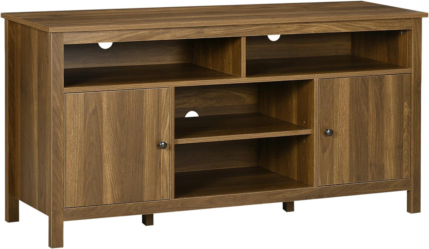 Entertainment TV Stand with Storage Shelves for TVs up to 65 - Furniture4Design