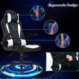 Ergonomic High Back Gaming Chair with Lumbar Support and Flip Up Arms - Furniture4Design