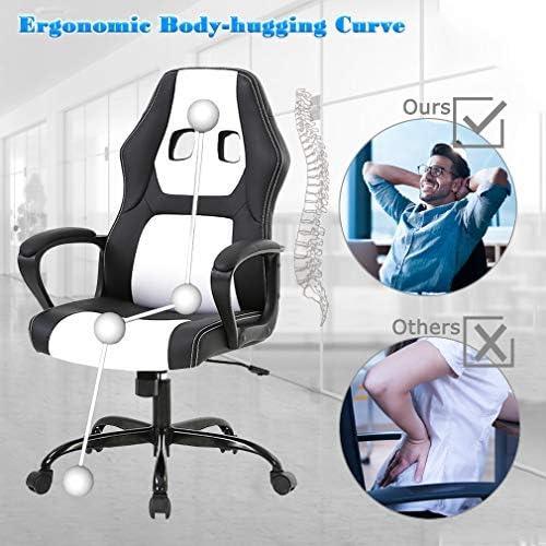 Ergonomic High-Quality Gaming Chair with Lumbar Support and Adjustable Features - Furniture4Design