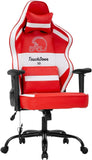 Ergonomic Red Gaming Chair for Heavy Individuals with Lumbar Support and 2D Arms - Furniture4Design