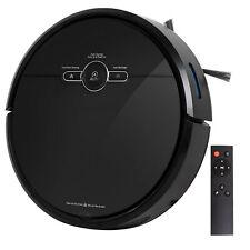 FDW Robot Vacuum Cleaner 2000Pa Strong Suction4400mAh,Black - Furniture4Design