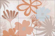 Floral Tile Backsplash Andrea Haase Pattern Art Ceramic Mural OB-HAA1293a - Furniture4Design