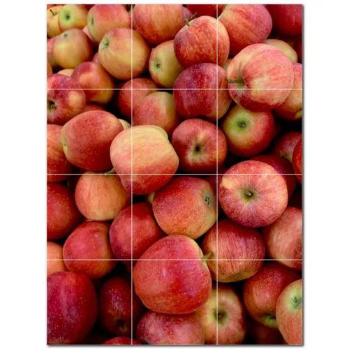 Fruit Ceramic Tile Wall Mural PT500708. 24" W x 18" H (12) 6x6 tiles - Furniture4Design