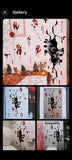 Halloween 3D Wall Stickers Vinyl Decals Eye Bloody Handprint Scary Party Decor - Furniture4Design