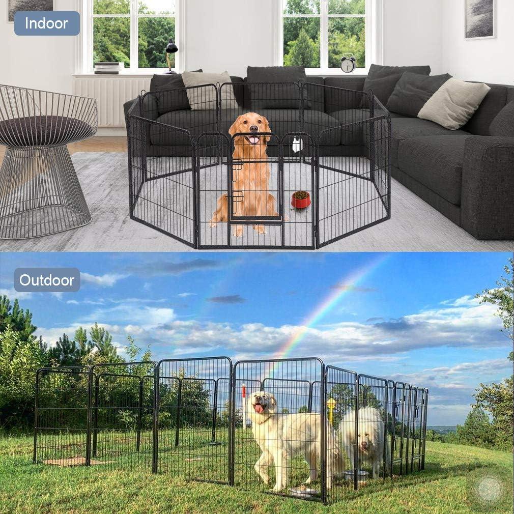 Heavy Duty Dog Playpen for Indoor and Outdoor Use - Furniture4Design