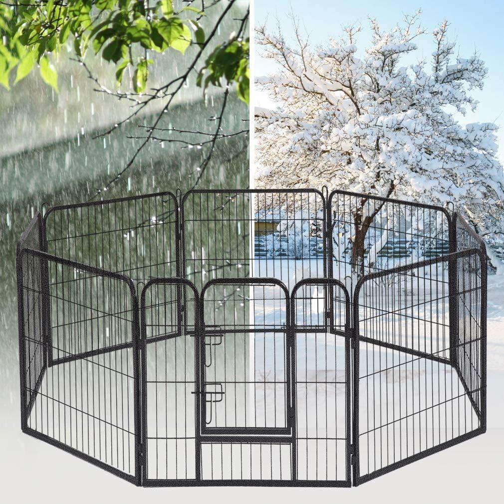 Heavy Duty Dog Playpen for Indoor and Outdoor Use - Furniture4Design