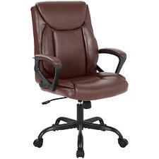 Home Office Chair Ergonomic Desk Chair PU Leather Task Chair Executive Rolling - Furniture4Design