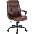 Home Office Chair Ergonomic Desk Chair PU Leather Task Chair Executive Rolling - Furniture4Design