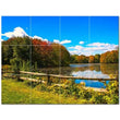 Lakes Ceramic Tile Wall Mural PT500809. 48" W x 36" H (12) 12x12 tiles - Furniture4Design