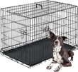 Large Dog Crate with Double Door and Divider Panel - Furniture4Design