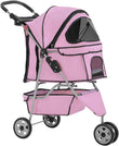 Luxurious Pet Stroller for Dogs and Cats with 3 Wheels - Furniture4Design