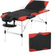 Massage Table Spa Bed Massage Bed 3 Fold 84 Inch Height Adjustable - Furniture4Design