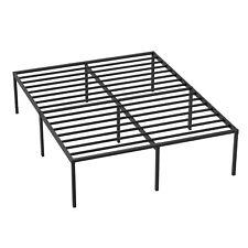 Metal Platform Bed Frame 18 Inch High Mattress Foundation No Box Spring Needed - Furniture4Design