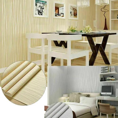 Modern Wallpaper Non-Woven Fabric 3D Wallpaper Living Room Home Wall Decor US - Furniture4Design